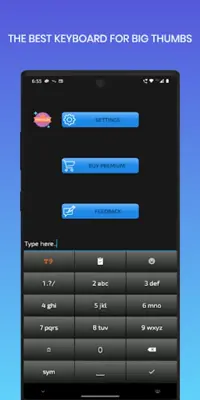 Old T9 Keyboard android App screenshot 1