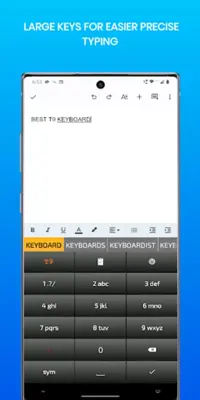 Old T9 Keyboard android App screenshot 3